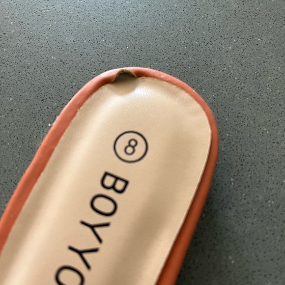 NEW in box Boyyoun Orange Mules, Size 8 - Picture 9 of 12